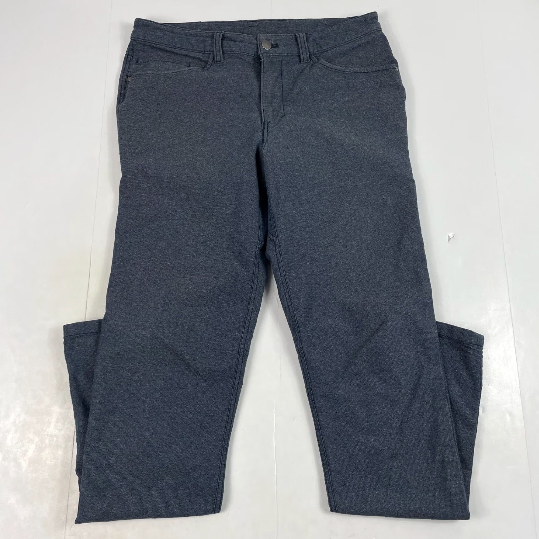 Lululemon Lululemon Pants Mens 30 x 32 Blue ABC Tech Canvas Chino Slim Straight Size US 30 / EU 46 - 2 Thumbnail