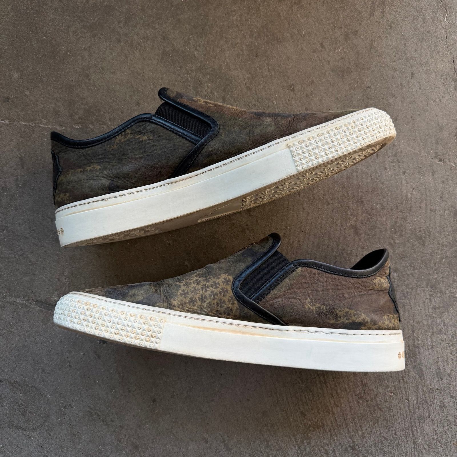 Chrome Hearts 41EU Chrome Hearts Dagger Camo Slip Ons Size US 8 / EU 41 - 3 Thumbnail