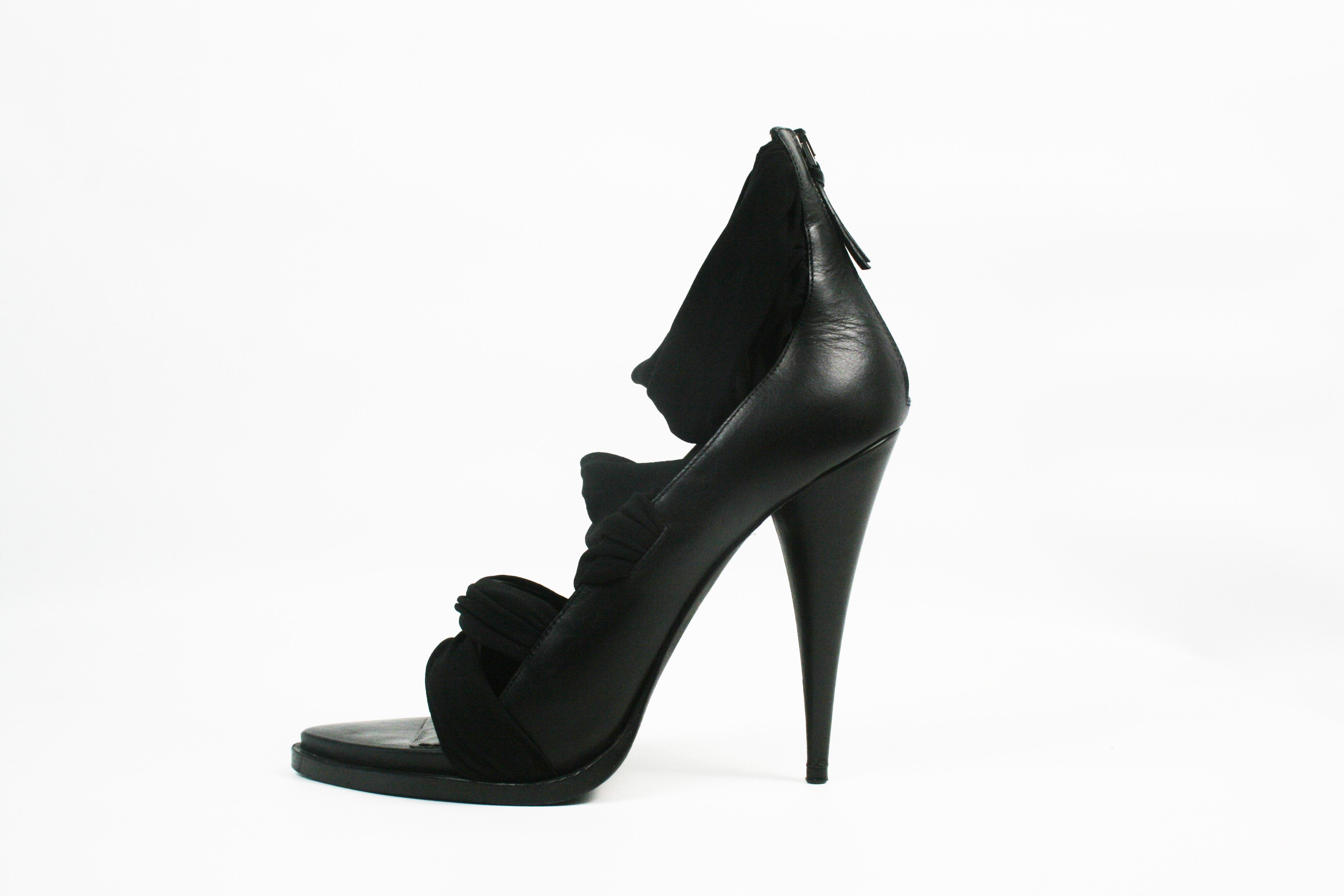 Givenchy Jersey Satin Gladiator Wrap Sandals Size US 8 / IT 38 - 3 Thumbnail