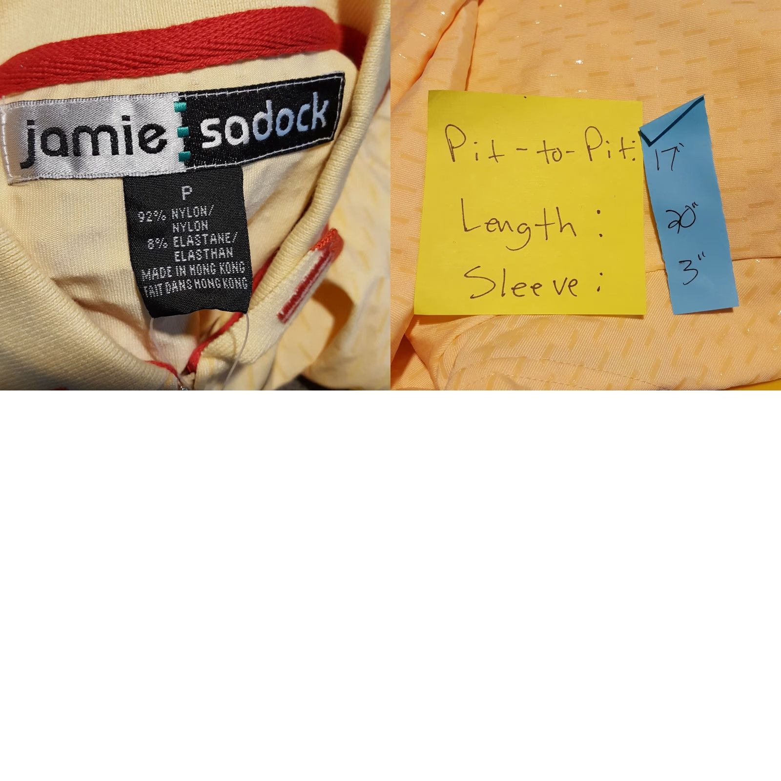 Vintage VINTAGE Jamie Sadock Golf Women's Petite Sleeveless Retro Tank Top Zip Polo Sports Top Size S / US 4 / IT 40 - 8 Thumbnail