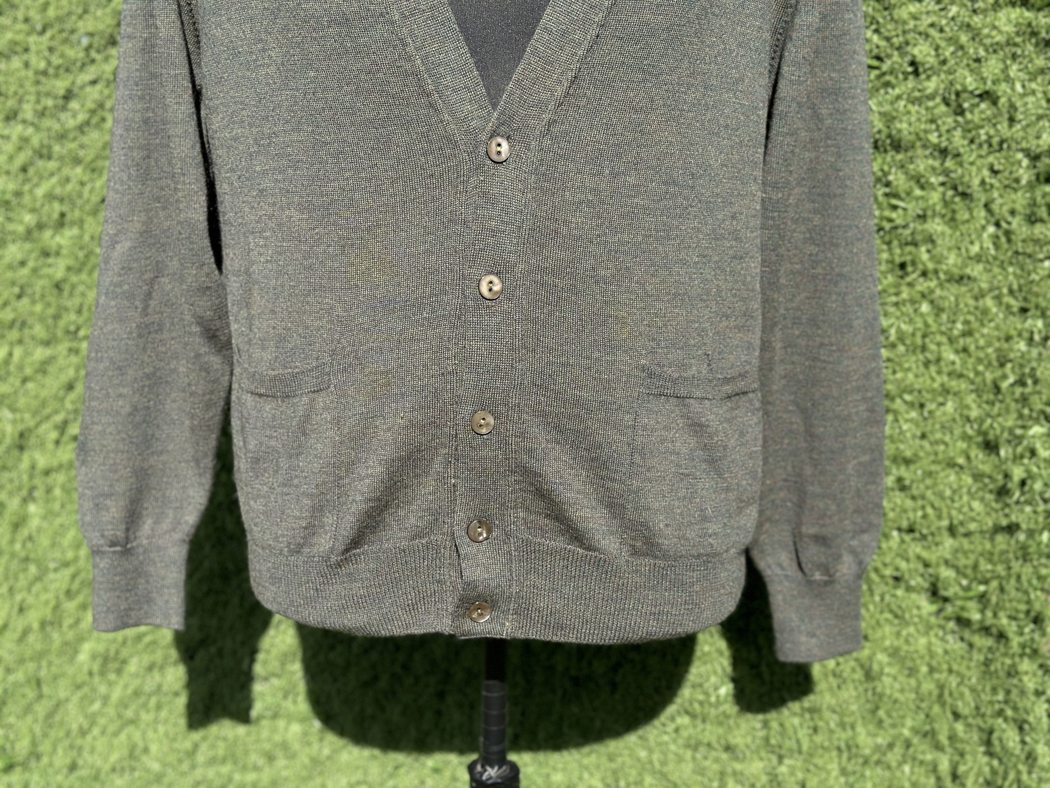 Prada Prada Milano Virgin Wool Cardigan Green Knit IT 40 Women Size S / US 4 / IT 40 - 8 Thumbnail