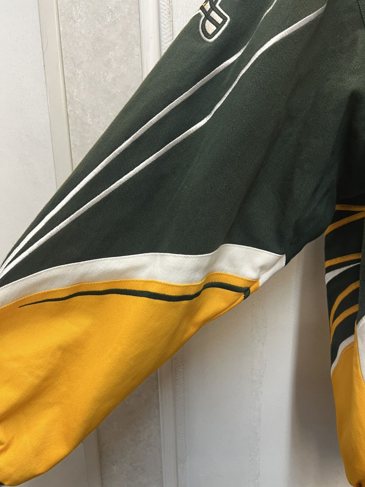 NFL Vintage Green Bay Packers Sawtooth NFL Mens Coat RARE Size US XXL / EU 58 / 5 - 6 Thumbnail