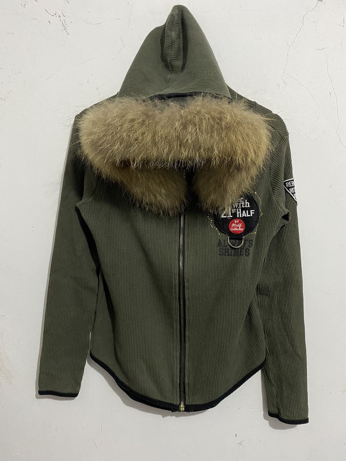 Japanese Brand 💸BINDINGOFFER💸Japanese Fur Hoodie Newsense archived Size US S / EU 44-46 / 1 - 3 Thumbnail