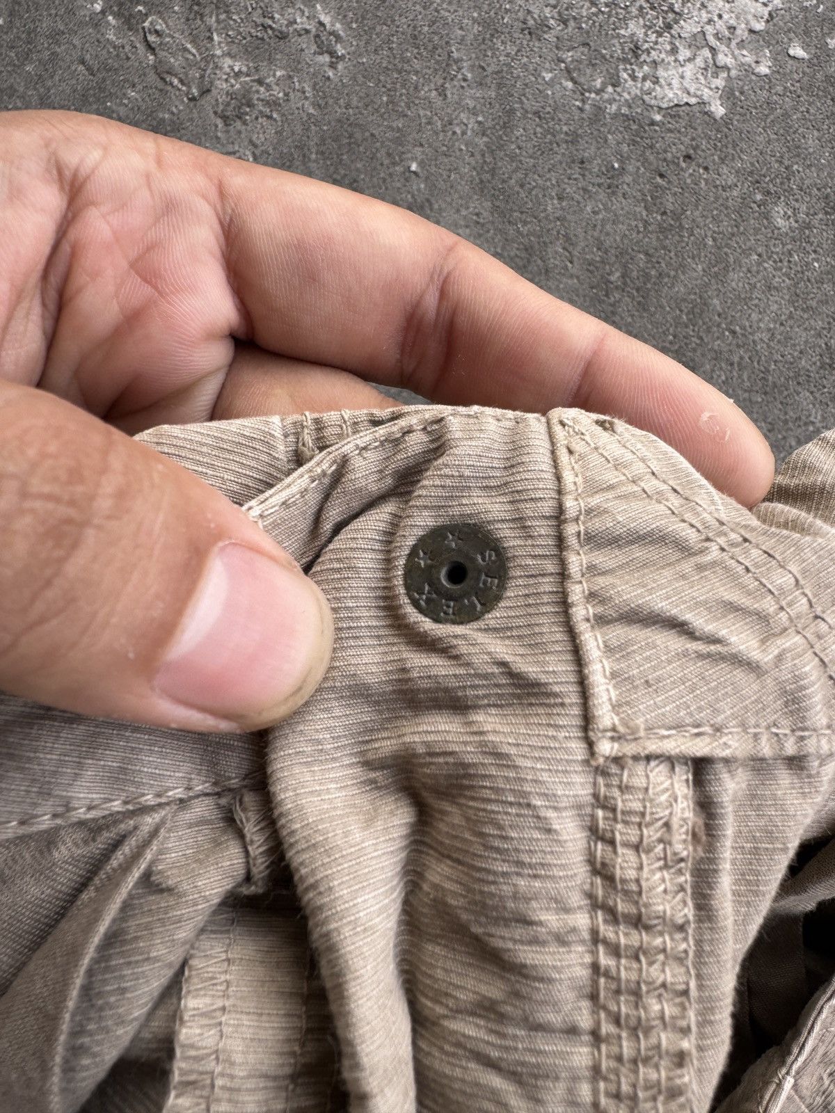 Kiminori Morishita Halb Kiminori Morishita Cargo Flare Canvas Pants Size US 33 - 8 Thumbnail