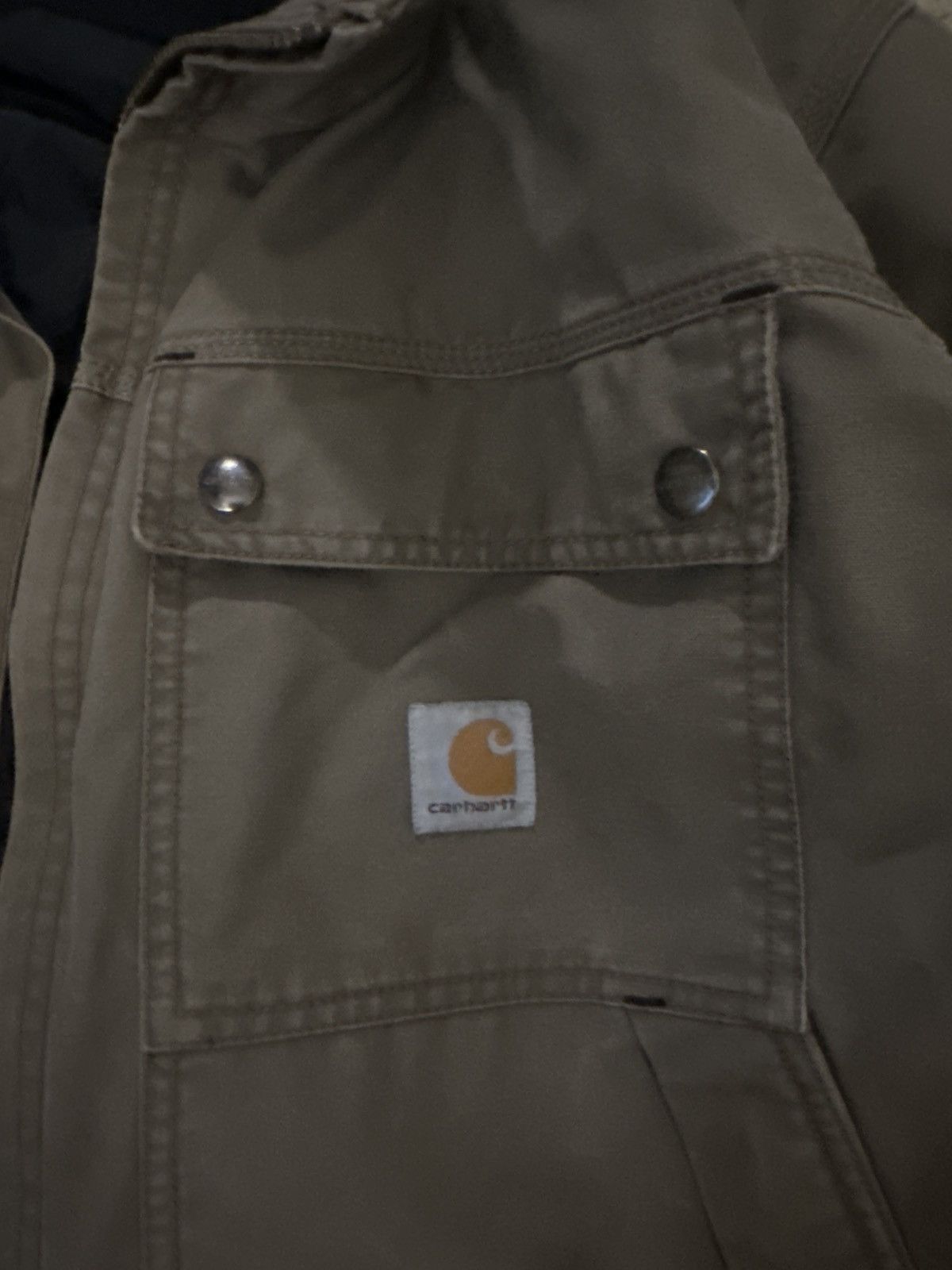 Carhartt sick carhartt jacket slightly used Size US XL / EU 56 / 4 - 3 Thumbnail