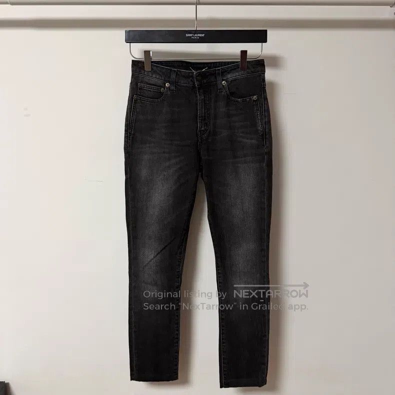 Saint Laurent Paris Saint Laurent Paris Black Basic Denim Jeans i Size US 26 / EU 42 - 1 Thumbnail