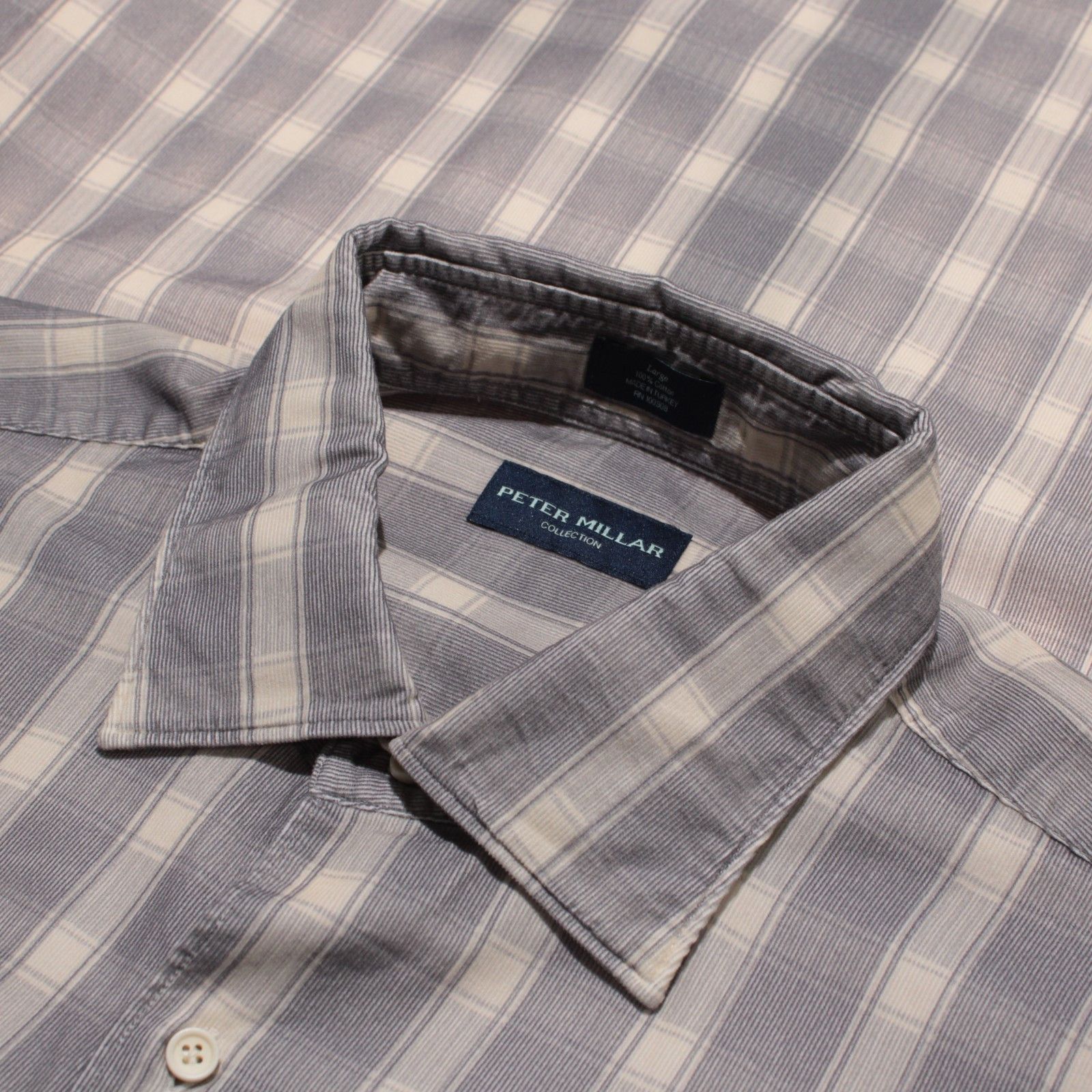 Peter Millar Peter Millar New with tags Shirt Size L US In Gray Size US L / EU 52-54 / 3 - 1 Thumbnail