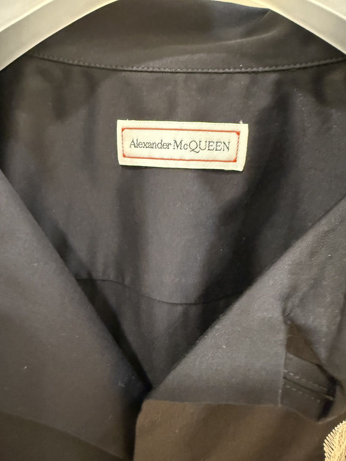 Alexander McQueen floral embroidered bowling shirt size 15++ Size US M / EU 48-50 / 2 - 4 Thumbnail