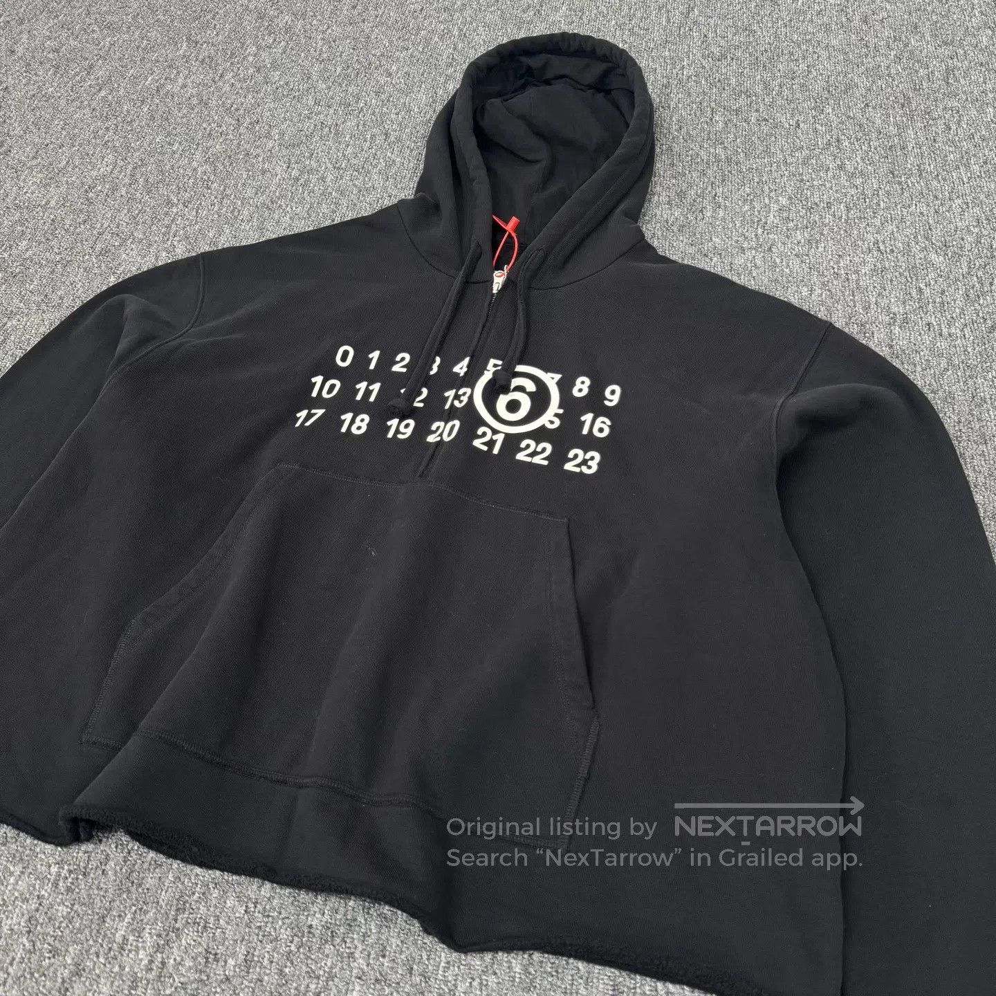 Maison Margiela Maison Margiela Digital half-zipper hoodie| Size US M / EU 48-50 / 2 - 3 Thumbnail