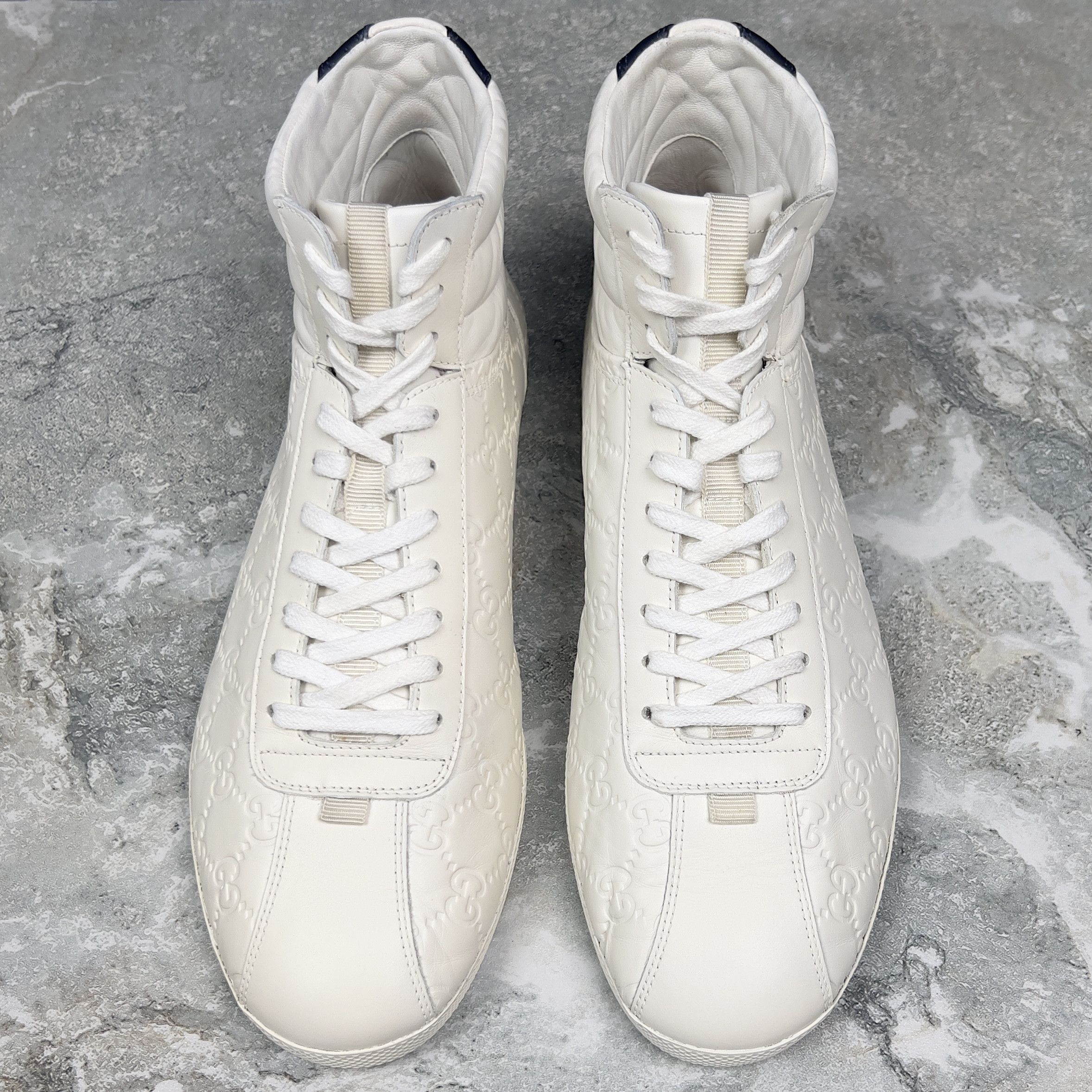 Gucci Gucci Apollo Bambi GG Monogram Sneakers Leather Size US 10.5 / EU 43-44 - 5 Thumbnail