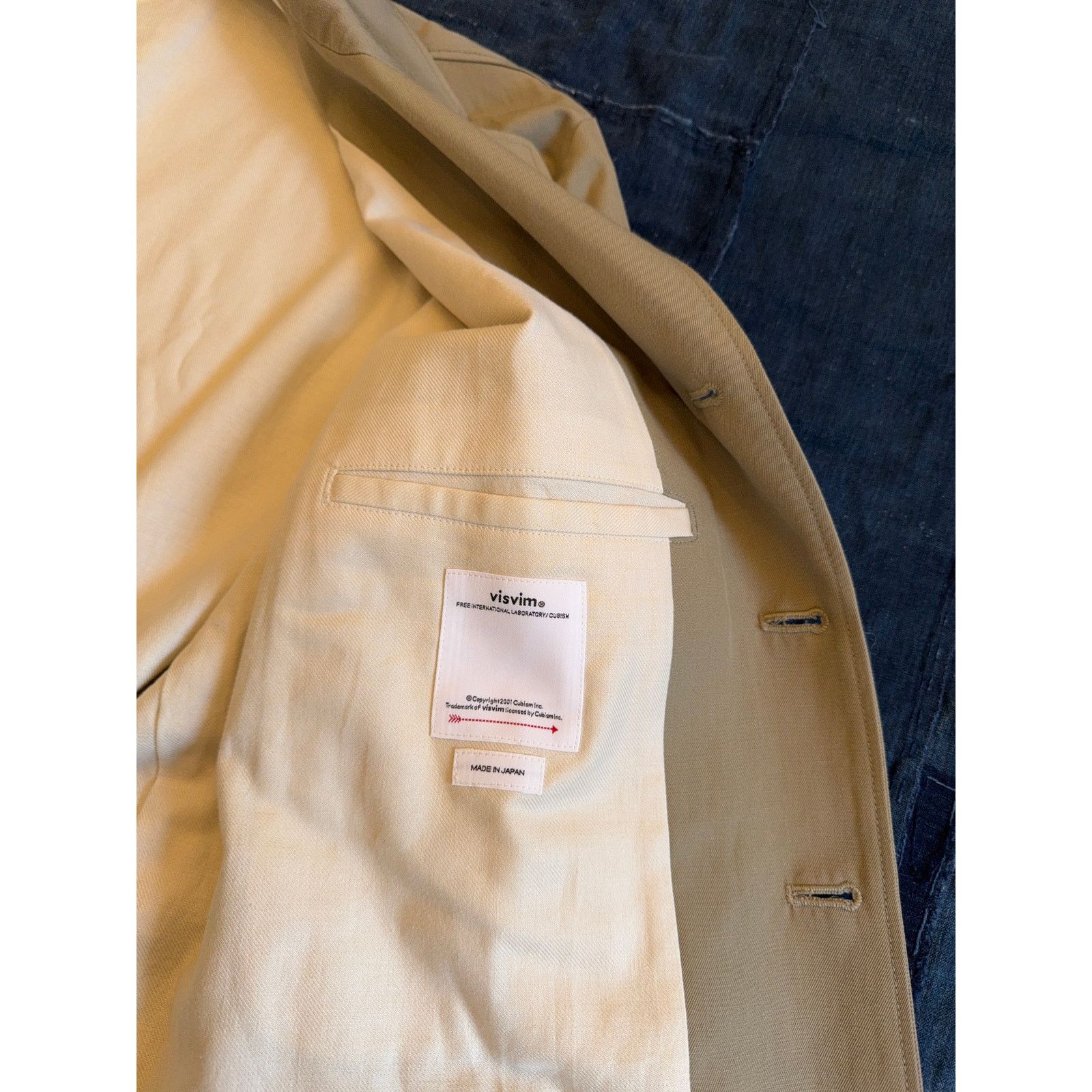 Visvim $1,760 Visvim Railwood Jacket/Blazer - Beige - 3 Size US L / EU 52-54 / 3 - 4 Thumbnail