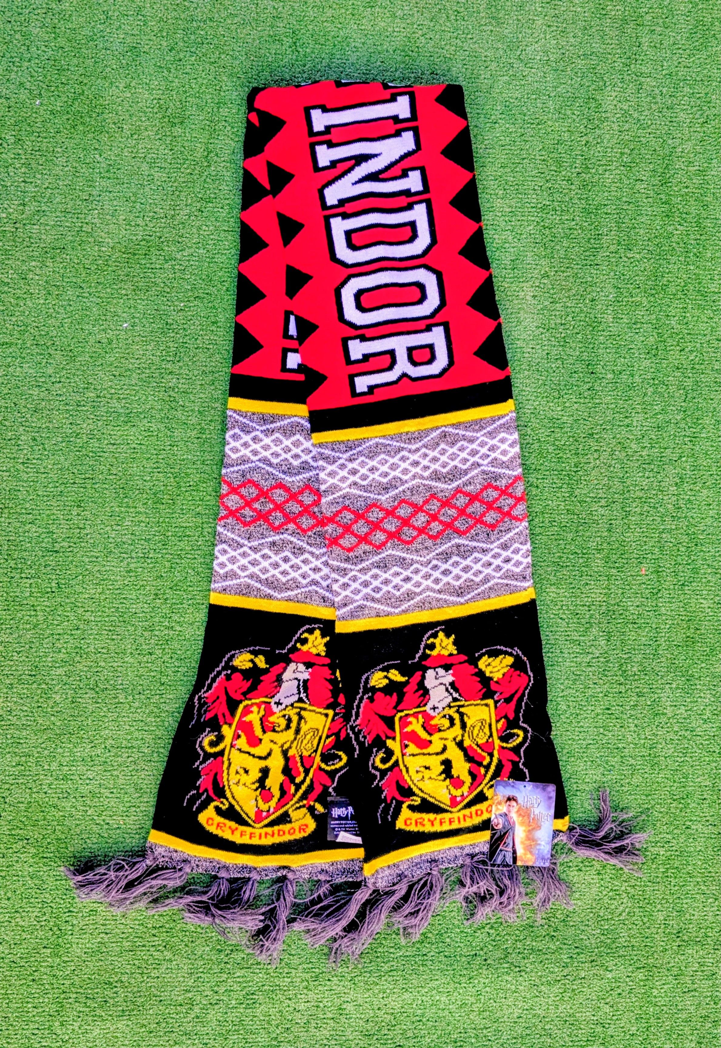 Other Harry Potter House Gryffindor Acrylic Wool Bioworld Scarf Size ONE SIZE - 3 Thumbnail