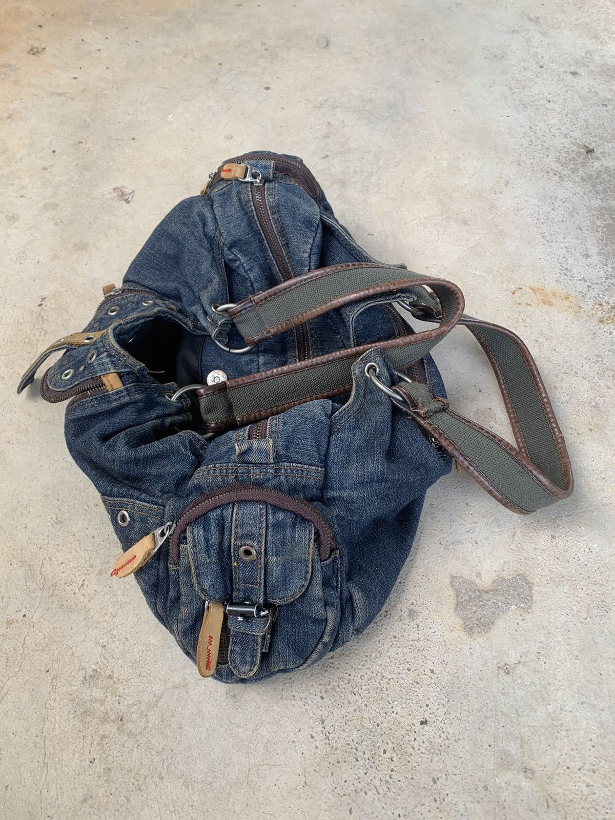 Vintage Bondage Studed Handbag Jeans Size ONE SIZE - 8 Thumbnail