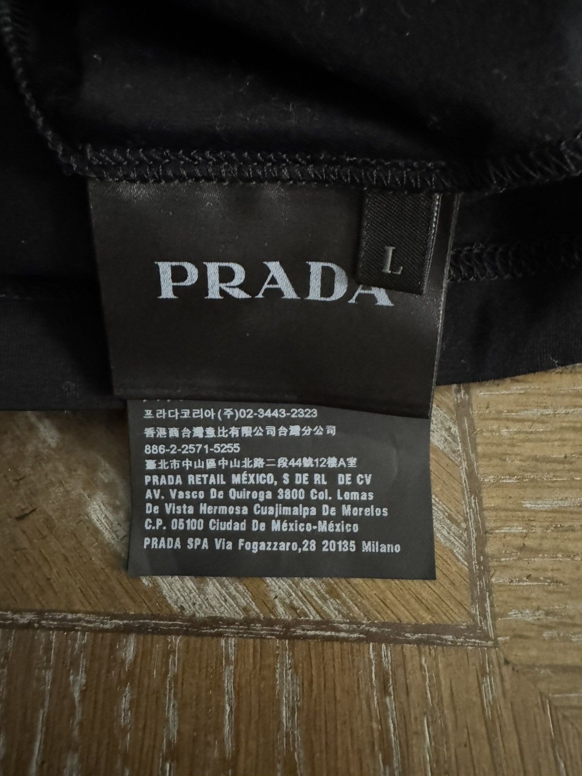 Prada PRADA 1/4 ZIP ACTIVE WEAR LONG-SLEEVE Size US L / EU 52-54 / 3 - 5 Thumbnail