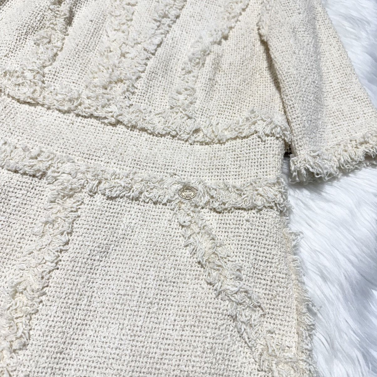 Chanel Genuine Chanel COCO Decoration Fringe Design Knit Dress 42 Size M / US 6-8 / IT 42-44 - 10 Thumbnail