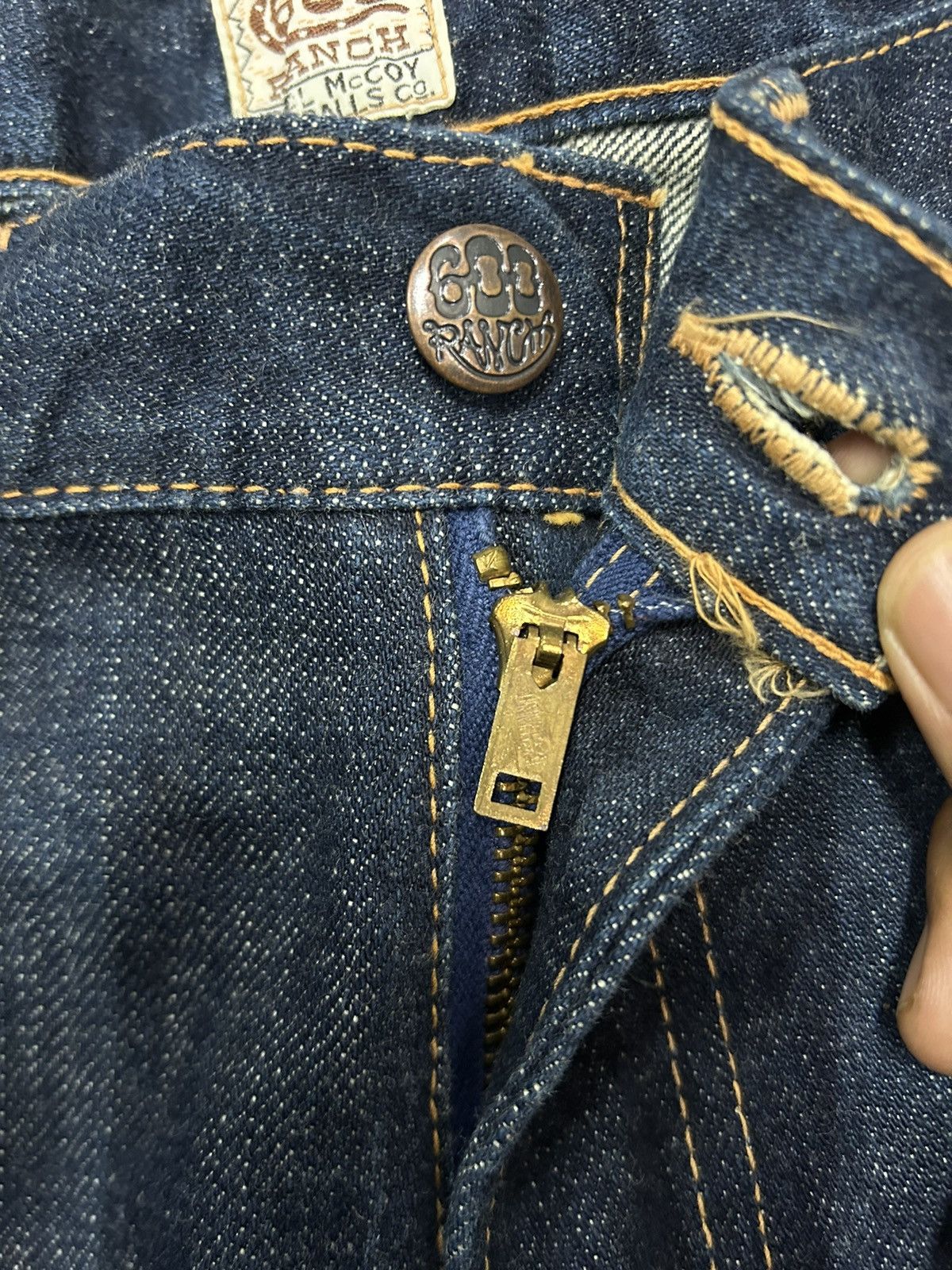 The Real McCoy's Vintage The Real McCoy’s 600 Ranch Jeans Size US 30 / EU 46 - 3 Thumbnail
