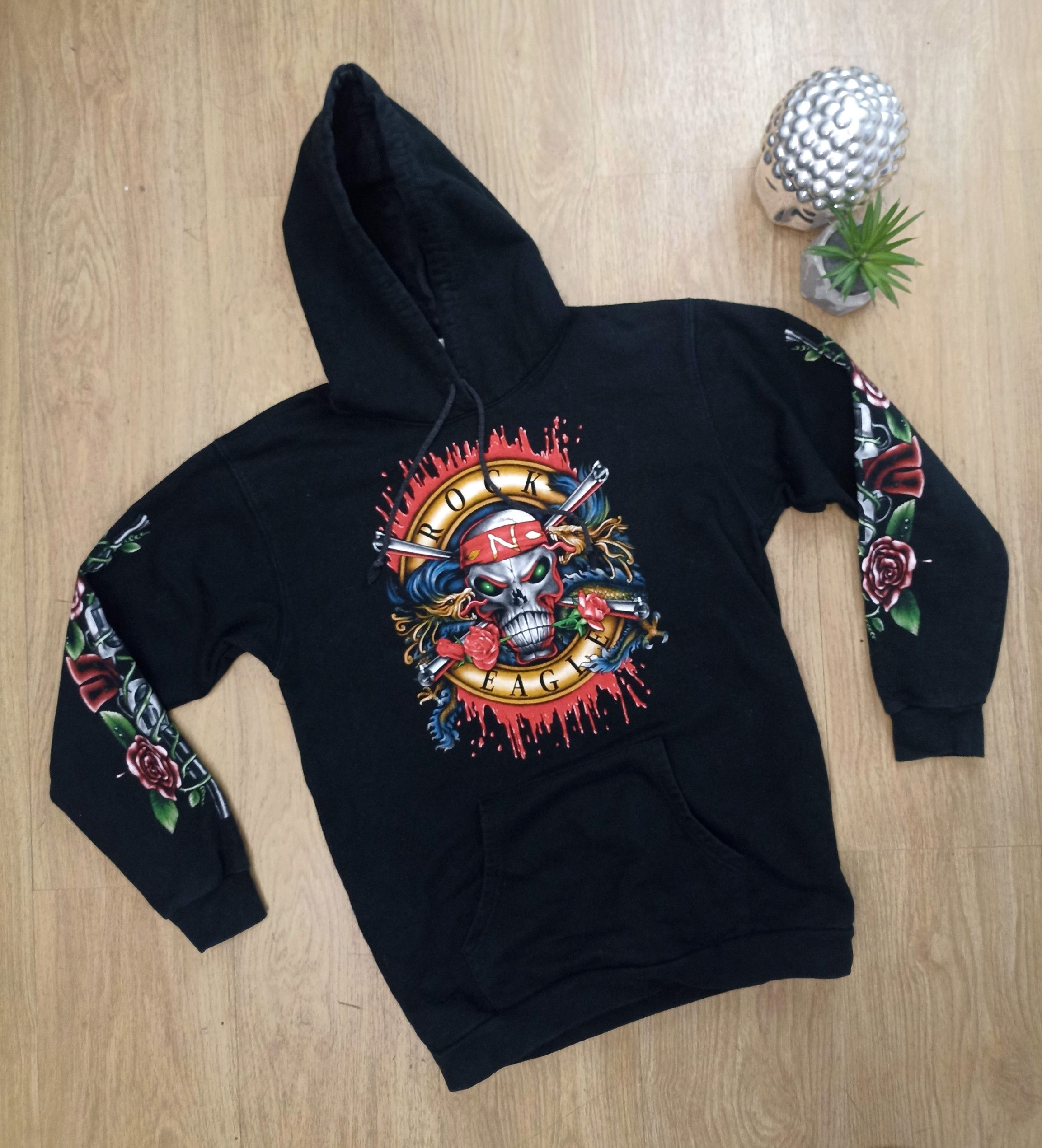 Guns N' Roses Guns N Roses black hoodie woman M Size M / US 6-8 / IT 42-44 - 2 Thumbnail