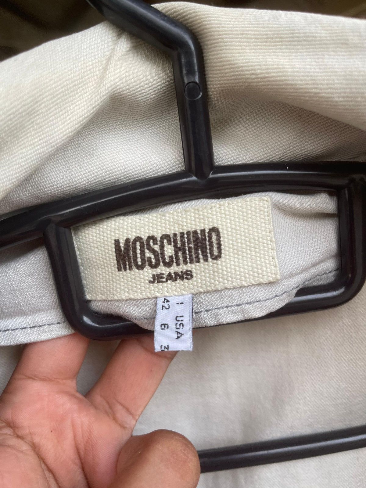 Moschino Vintage Moschino Jeans Donna Cotton Double Breasted Coat Size S / US 4 / IT 40 - 18 Thumbnail
