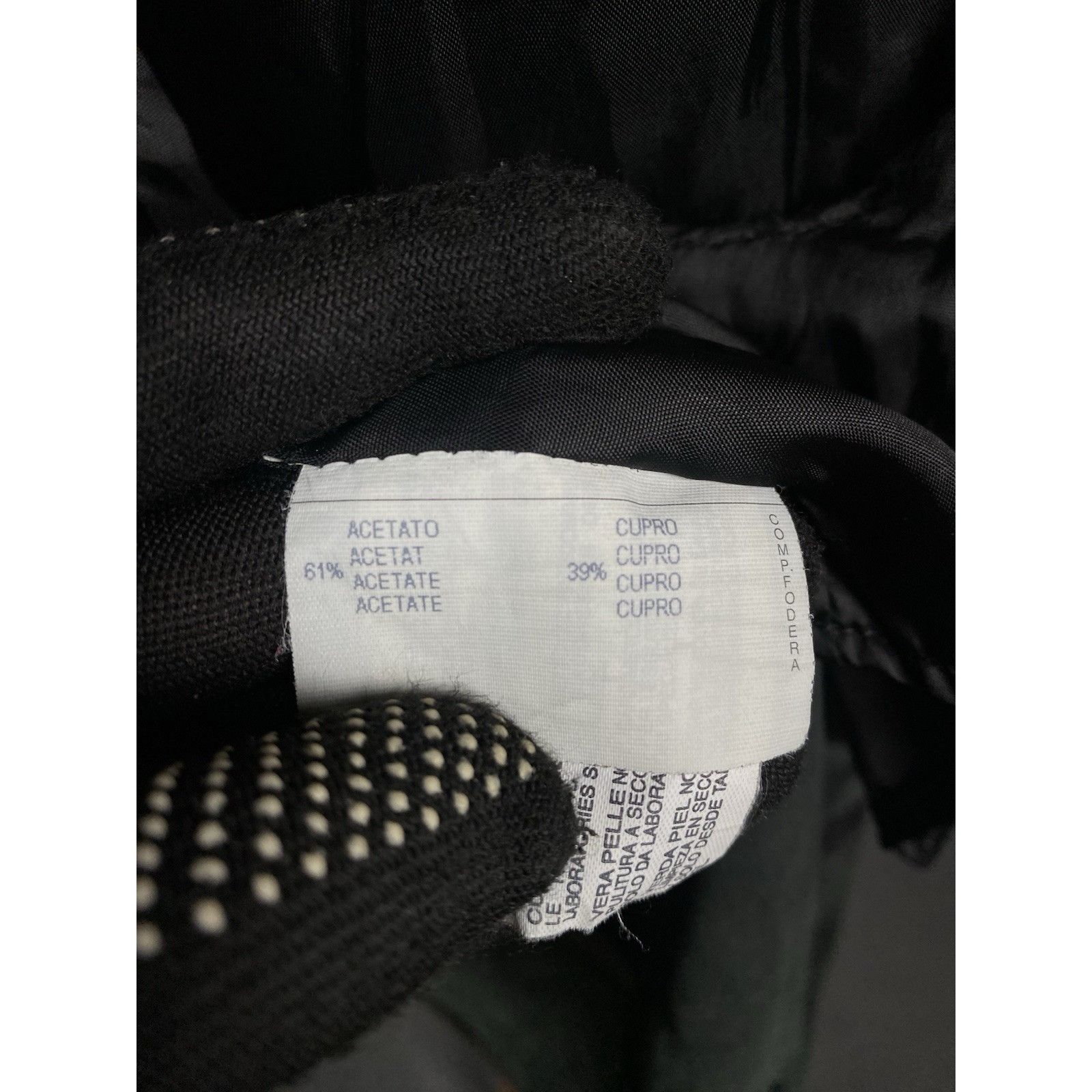 Canali Canali Vintage Men's Black Leather Coat Size 52 Size US L / EU 52-54 / 3 - 16 Thumbnail