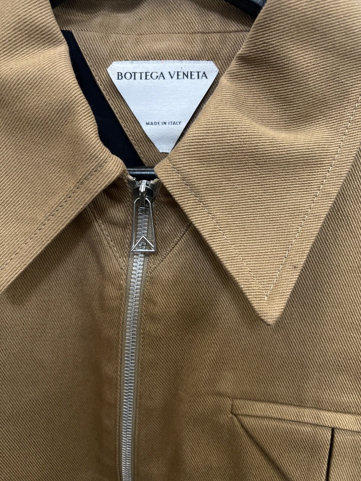 Bottega Veneta Bottega Veneta Cotton-Twill Blouson Jacket Camel Size US M / EU 48-50 / 2 - 3 Thumbnail