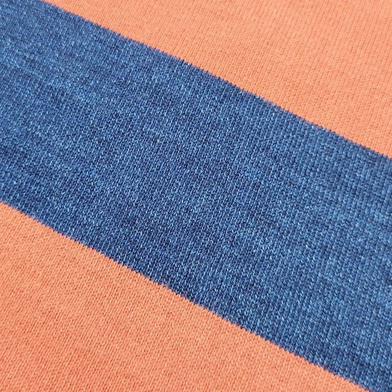 Visvim VISVIM SS BIG BORDER TEE T SHIRT indigo red stripe Size US L / EU 52-54 / 3 - 9 Thumbnail