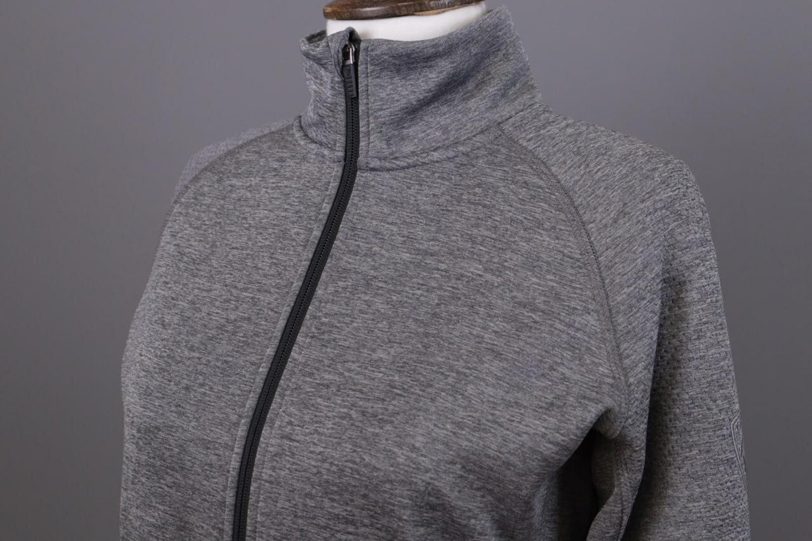 Rossignol Rossignol Gray Full Zip Mock Neck Fleece Jacket Size S Size S / US 4 / IT 40 - 8 Thumbnail