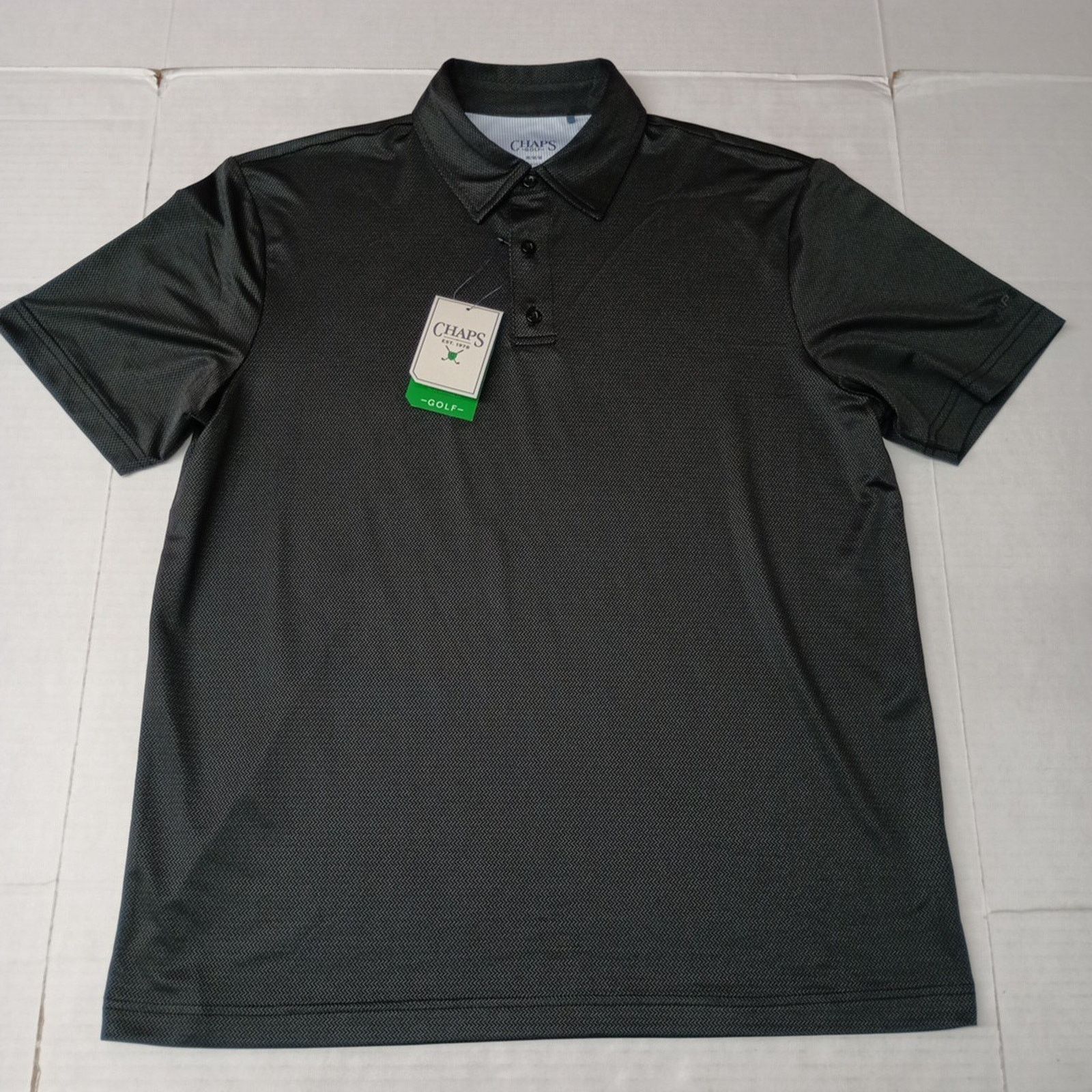 Chaps Chaps Golf Polo Shirt Men's M Black Dri Wear Breathable Size US M / EU 48-50 / 2 - 1 Thumbnail