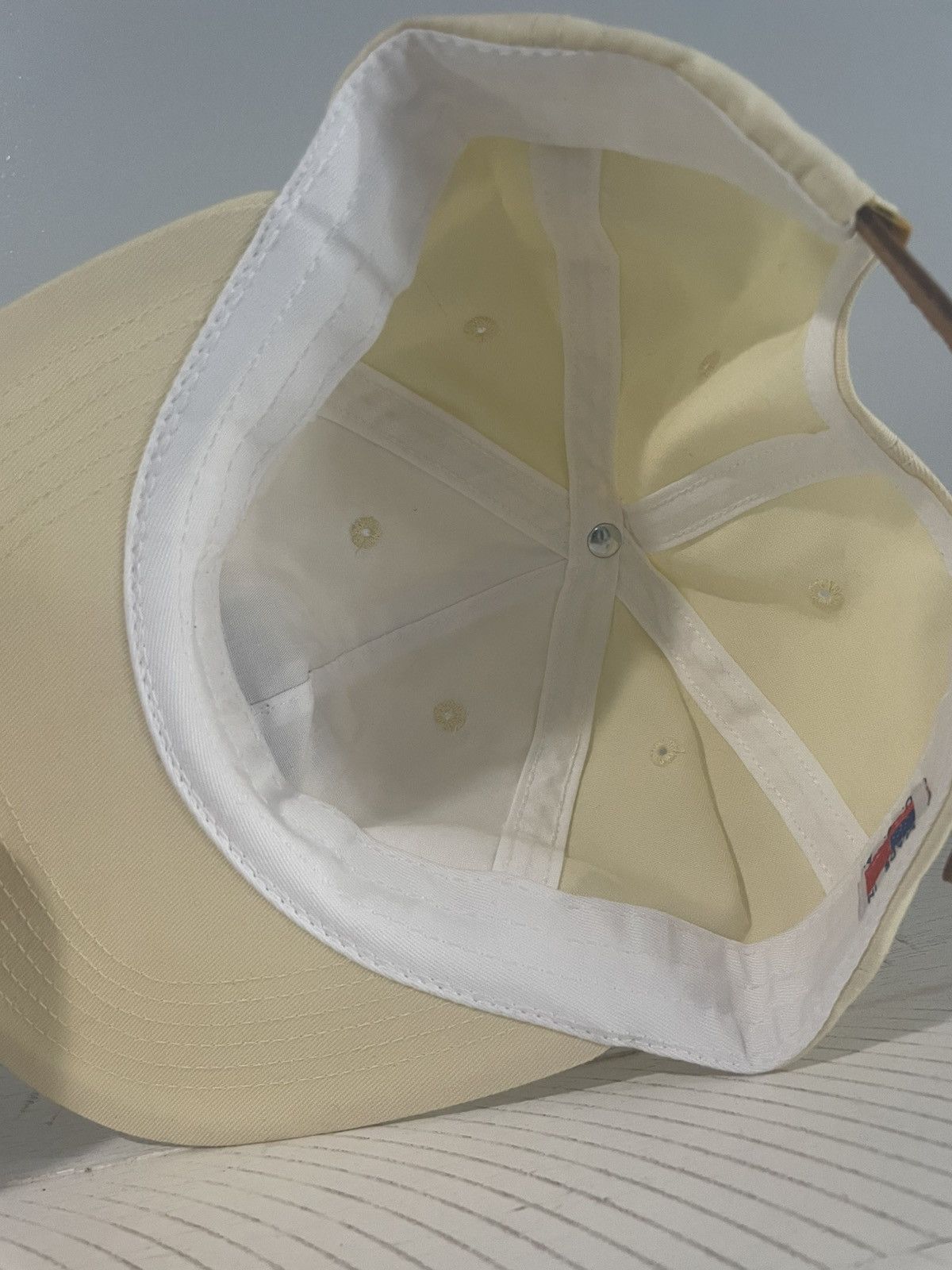 Golf Wang × Tyler The Creator Golf Wang Flower Boy Hat Cream Size ONE SIZE - 3 Thumbnail