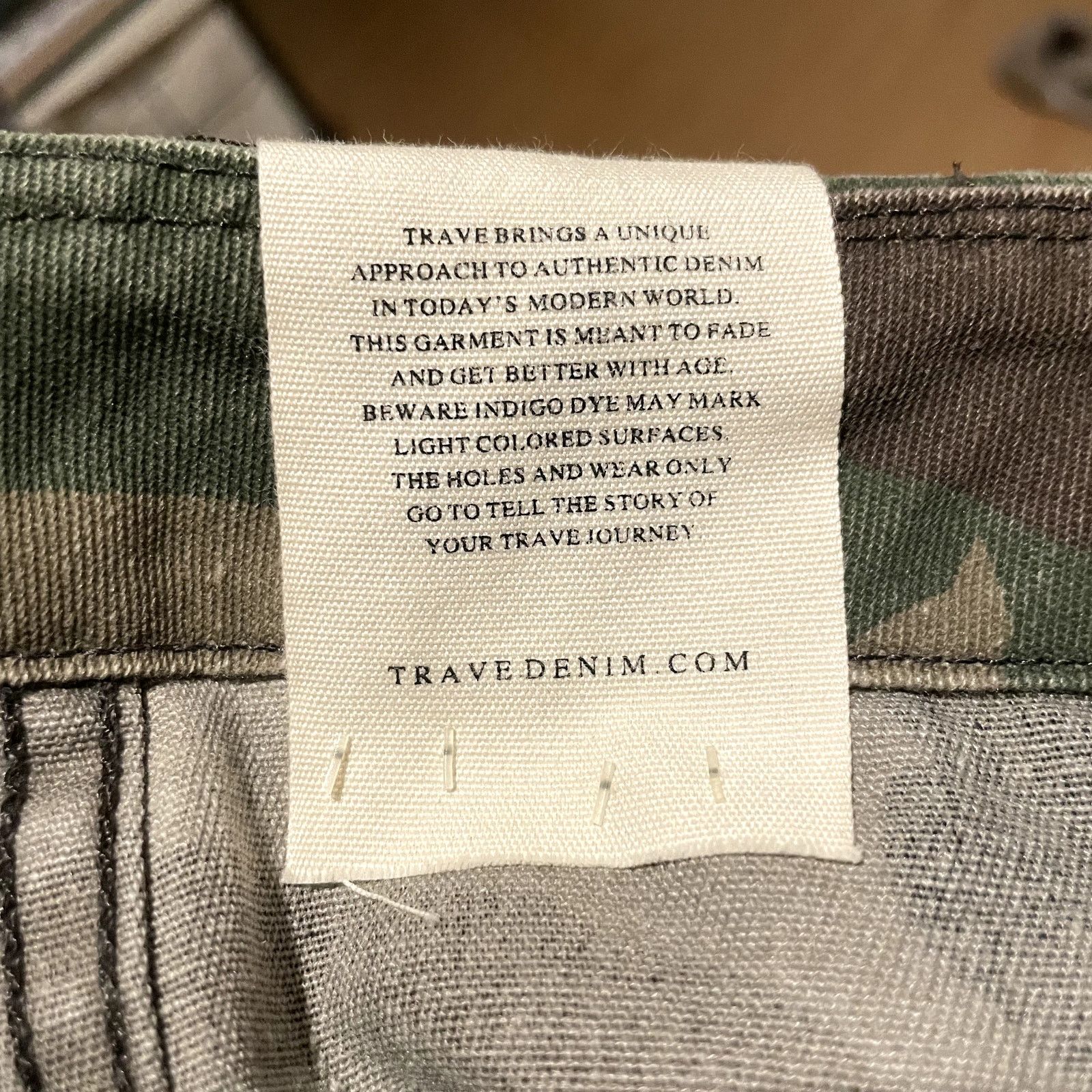 Other NWT Trave $278 Gwen The Big Battle Camo Pants 27 Deadstock Size 27" / US 4 / IT 40 - 10 Thumbnail