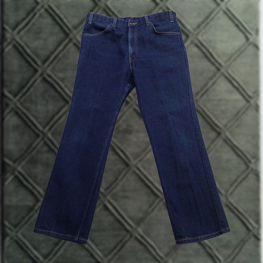Levi's VINTAGE Levi's 977 Gold Tab Jeans Mens 38 (38X29) Dark Blue 90s Straight Mens Size US 38 / EU 54 - 1 Thumbnail