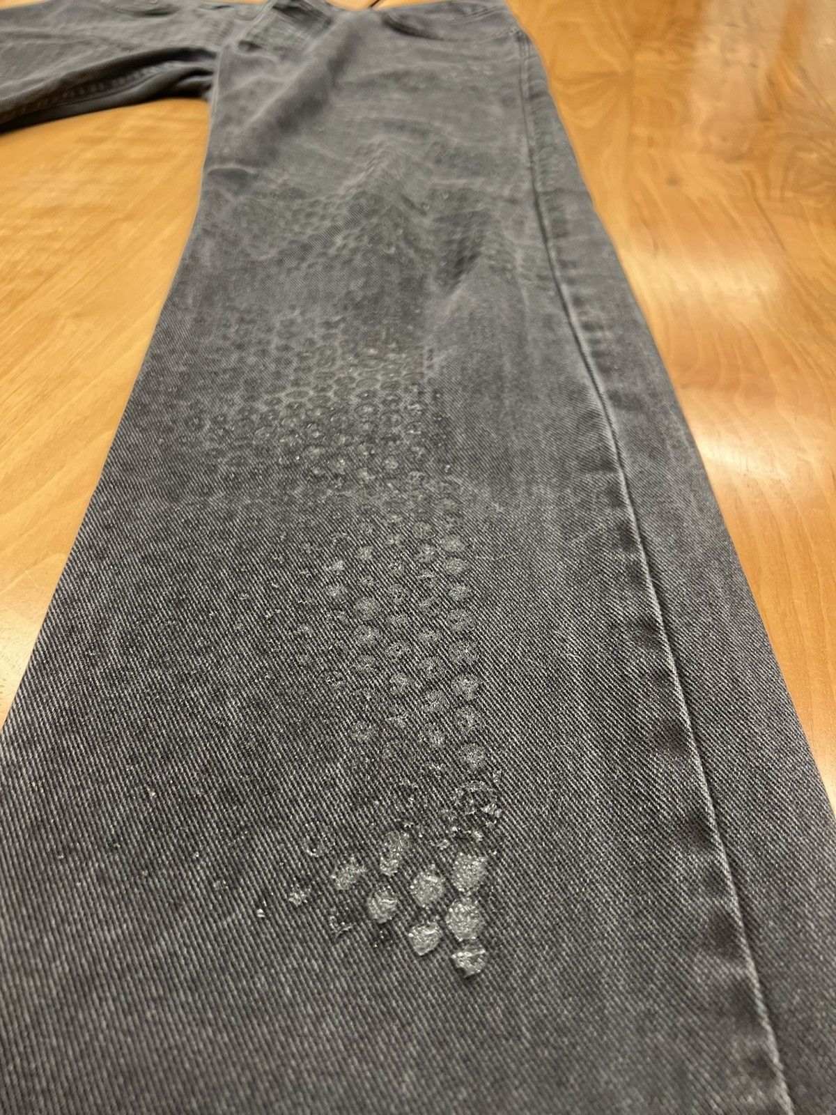 Helmut Lang 2005 Helmut Lang Bubble Wrap Jeans Size US 34 / EU 50 - 3 Thumbnail