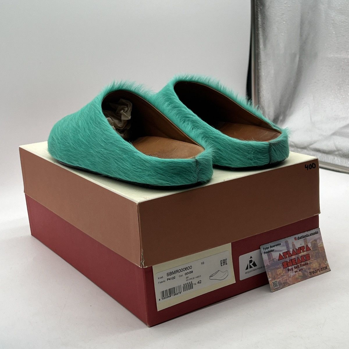 Marni Marni Fussbett sabot grass Size US 8.5 / EU 41-42 - 4 Thumbnail