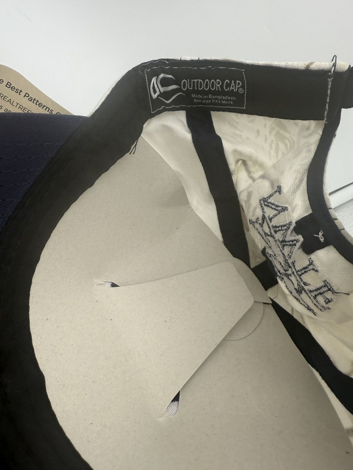 Realtree Save The Habitat Save The Hunt Strapback Realtree Camo Hat Size ONE SIZE - 5 Thumbnail