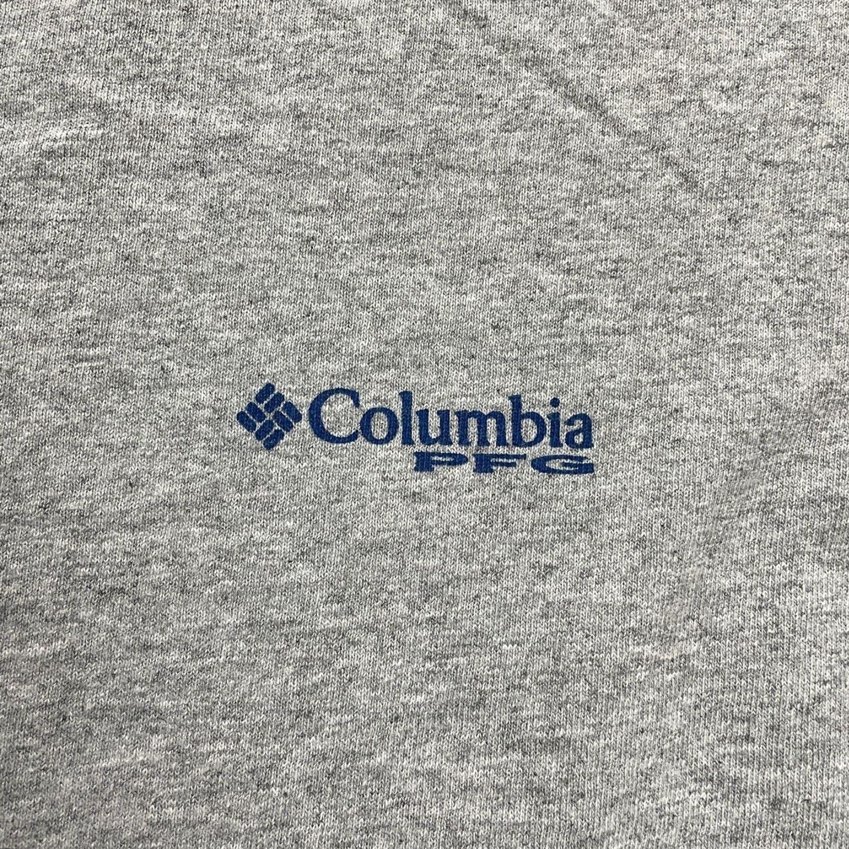 Vintage Columbia PFG Graphic Shirt Mens Small Gray Cotton Crew Neck Short Sleeve Fish Size US S / EU 44-46 / 1 - 5 Thumbnail