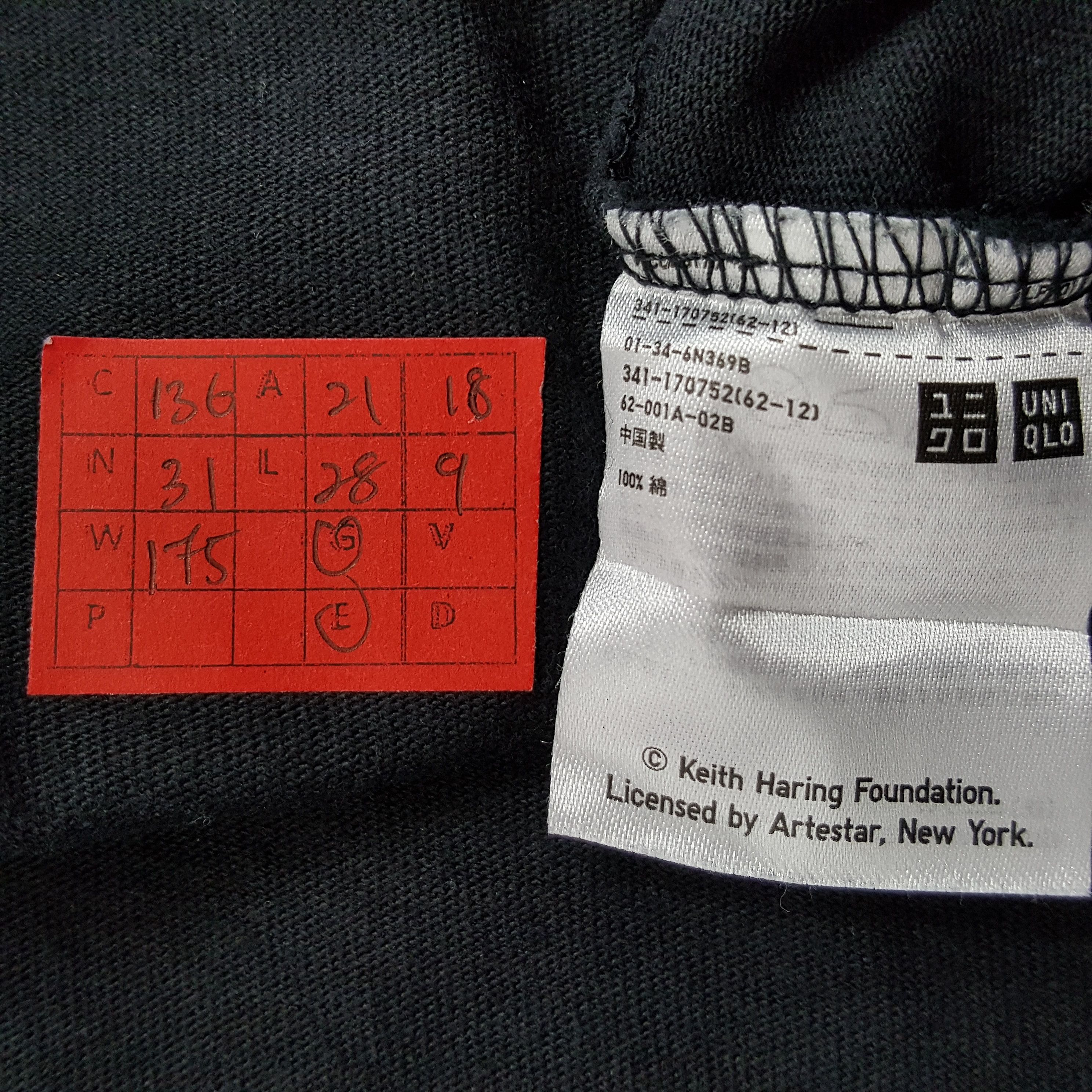 Keith Haring Keith Haring New York Streetwear Style Tshirt Size US L / EU 52-54 / 3 - 8 Thumbnail