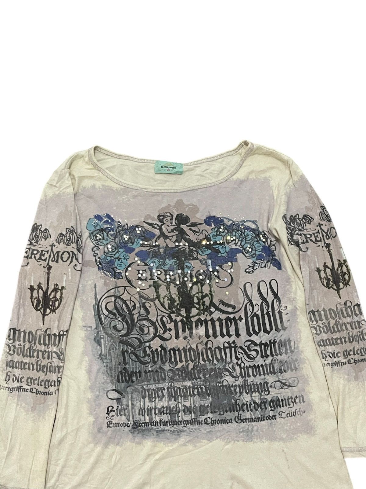 If Six Was Nine Y2K To The Angel JPG Inspired Longsleeve Size S / US 4 / IT 40 - 4 Thumbnail