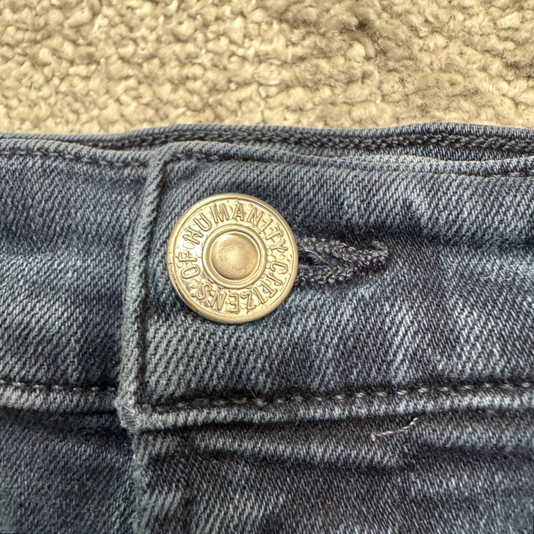 Citizens Of Humanity Citizens Of Humanity Rocket Ankle Skinny Denim Jeans Womens 26 Blue Dark Wash Size 26" / US 2 / IT 38 - 3 Thumbnail