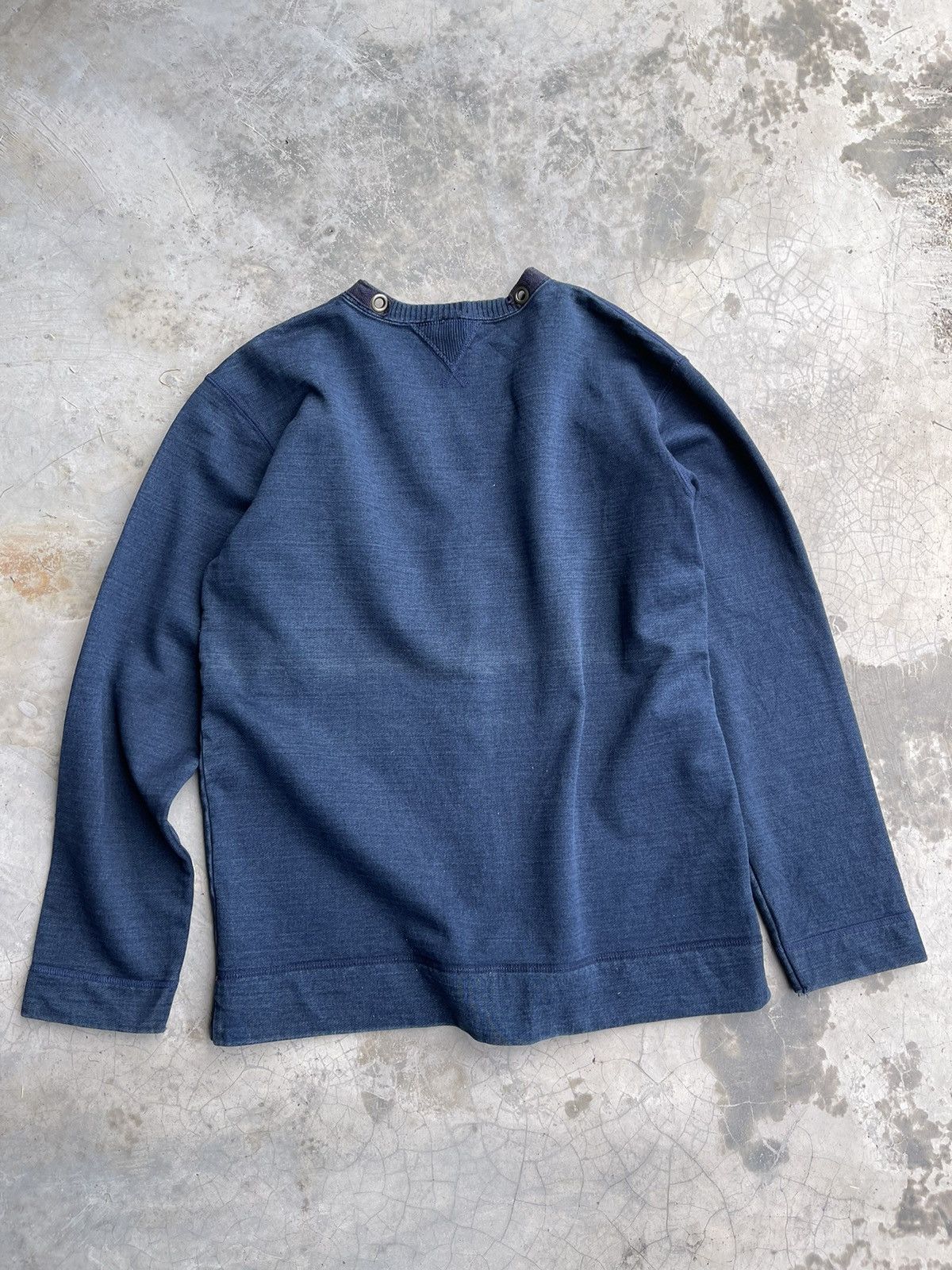 Eternal × Japanese Brand × Pure Blue Japan Pure indigo Eternal Cardigan Jacket Size US M / EU 48-50 / 2 - 2 Thumbnail