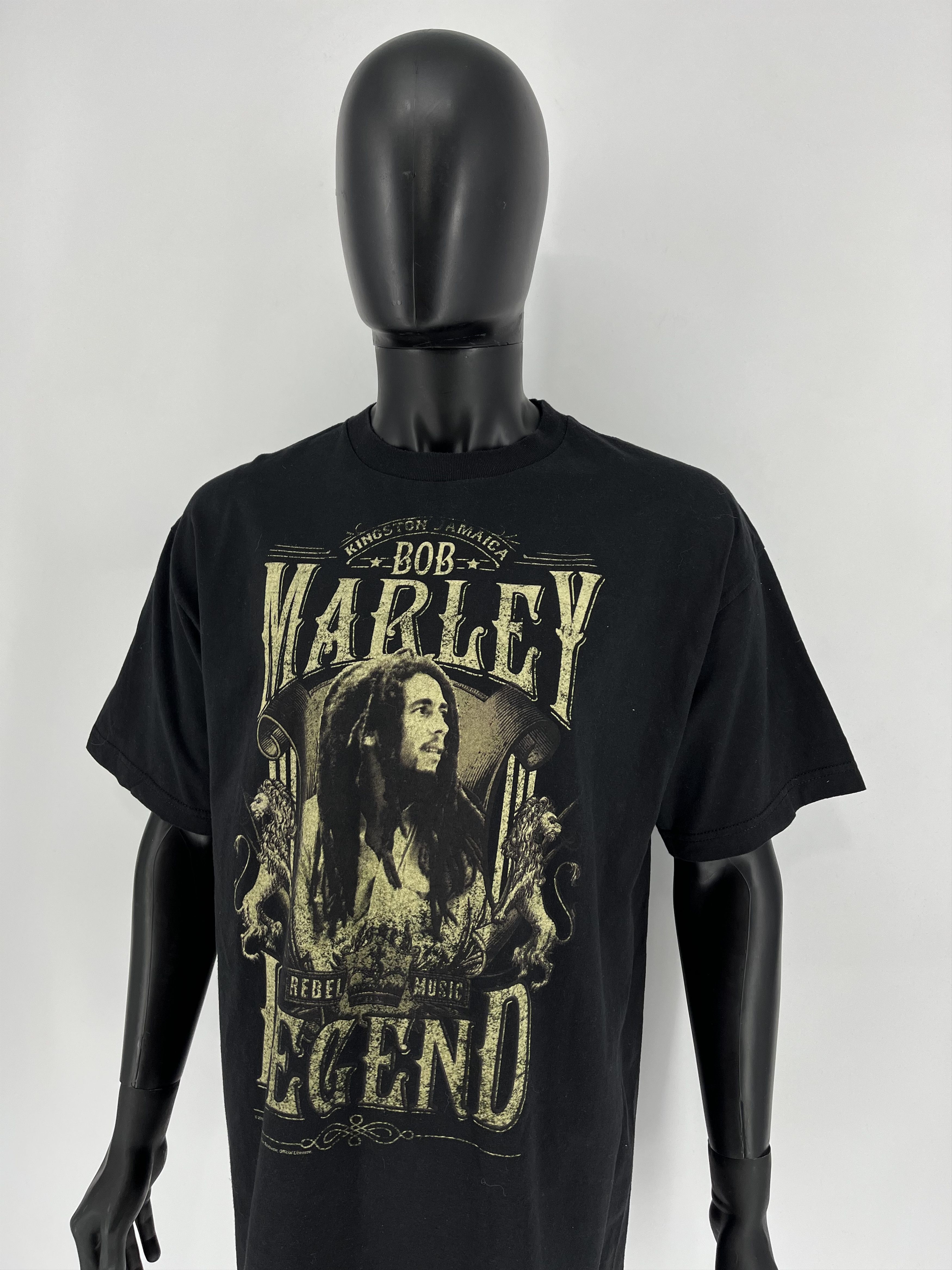 Band Tees Bob Marley vintage 2010 big logo T-shirts size XL Size US XL / EU 56 / 4 - 4 Thumbnail