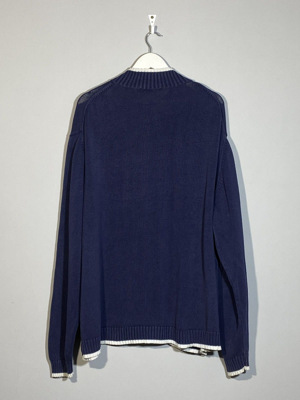 Yves Saint Laurent Vintage YSL Yves Saint Laurent Knit Full Zip Sweater Retro Size US XXL / EU 58 / 5 - 2 Thumbnail