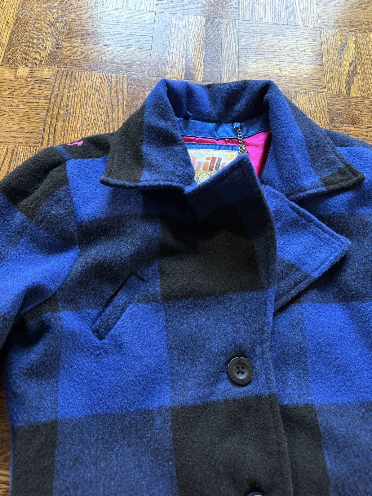 Billabong Vintage Y2K Billabong Plaid Button Up Coat Size L / US 10 / IT 46 - 6 Thumbnail