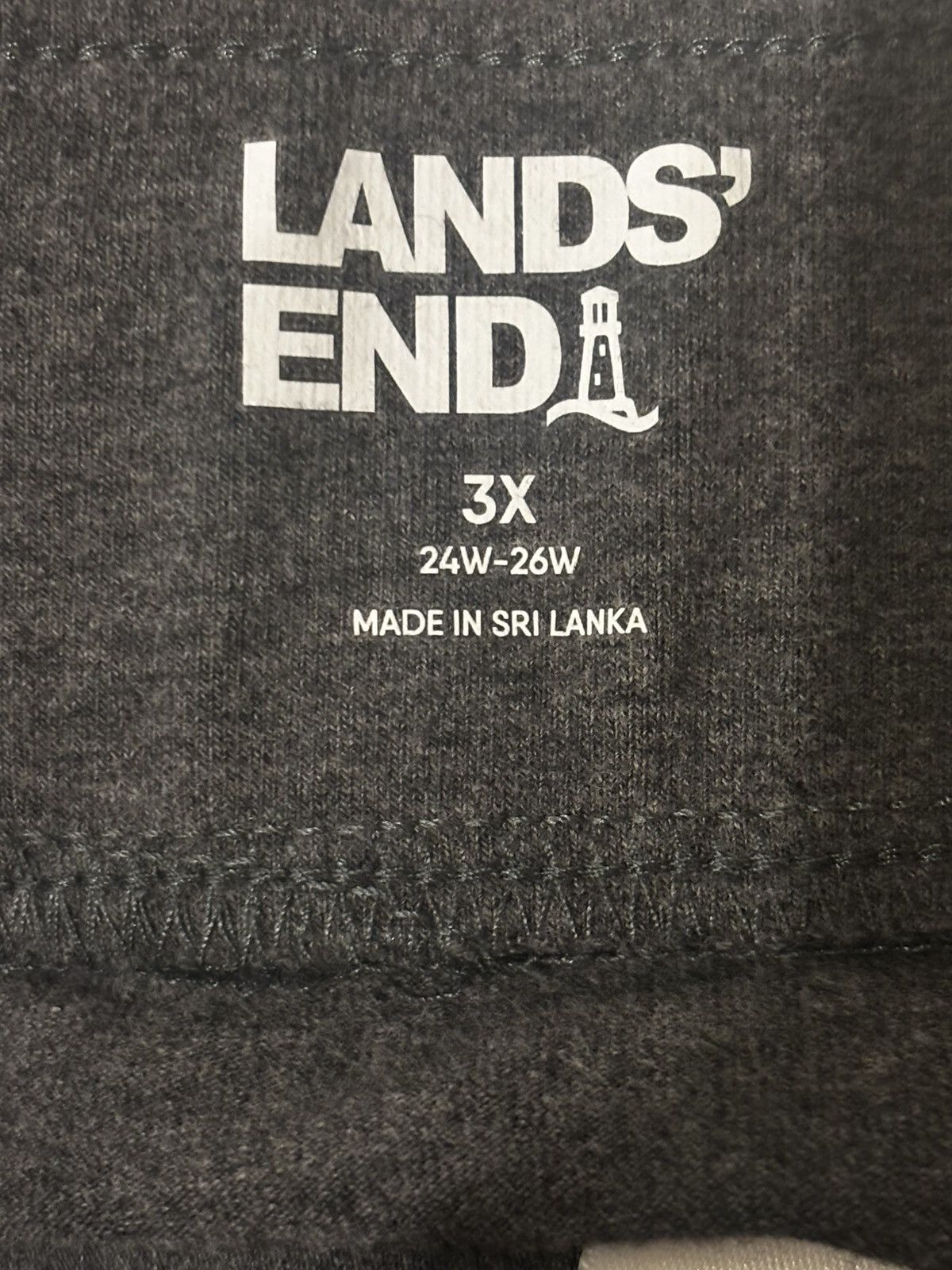 Lands' End Women’s gray winter Pants.wp1128 Size 42" / US 20 - 10 Thumbnail