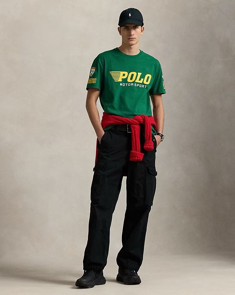 Polo Ralph Lauren Polo Ralph Lauren Classic Fit Jersey Graphic T-Shirt Green Size US XL / EU 56 / 4 - 3 Thumbnail