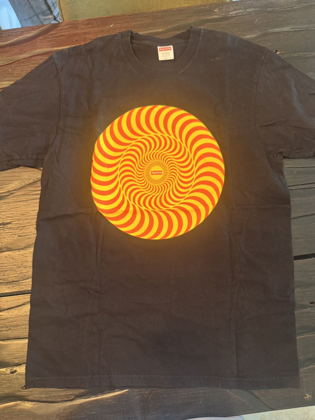 Spitfire × Supreme Supreme x Spitfire Swirl Tee Size US L / EU 52-54 / 3 - 1 Thumbnail