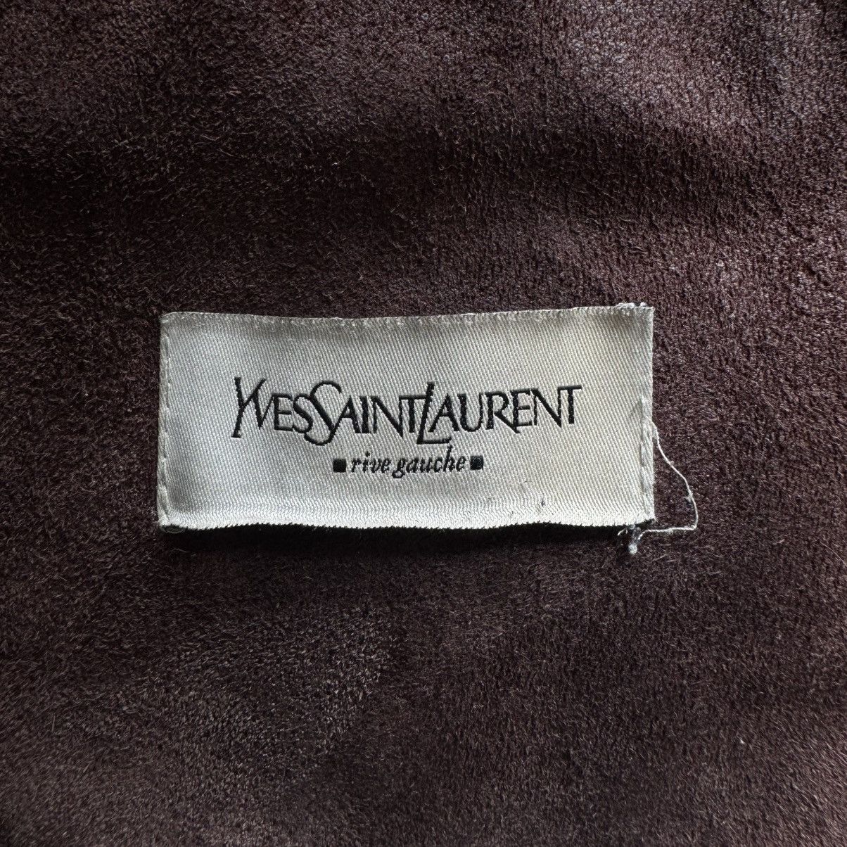 Yves Saint Laurent YSL Rive Gauche Tom Ford SS2002 M65 Military Leather Jacket Size US L / EU 52-54 / 3 - 10 Thumbnail