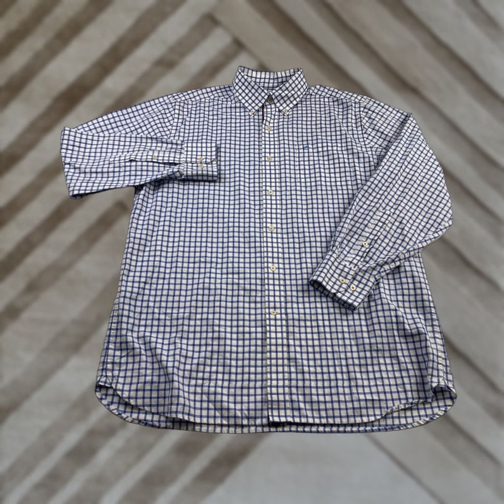 Southern Tide Southern Tide Shirt Mens Plaid Classic Fit Long Sleeve Button-Down Check Multicolor Cotton Size US L / EU 52-54 / 3 - 1 Thumbnail