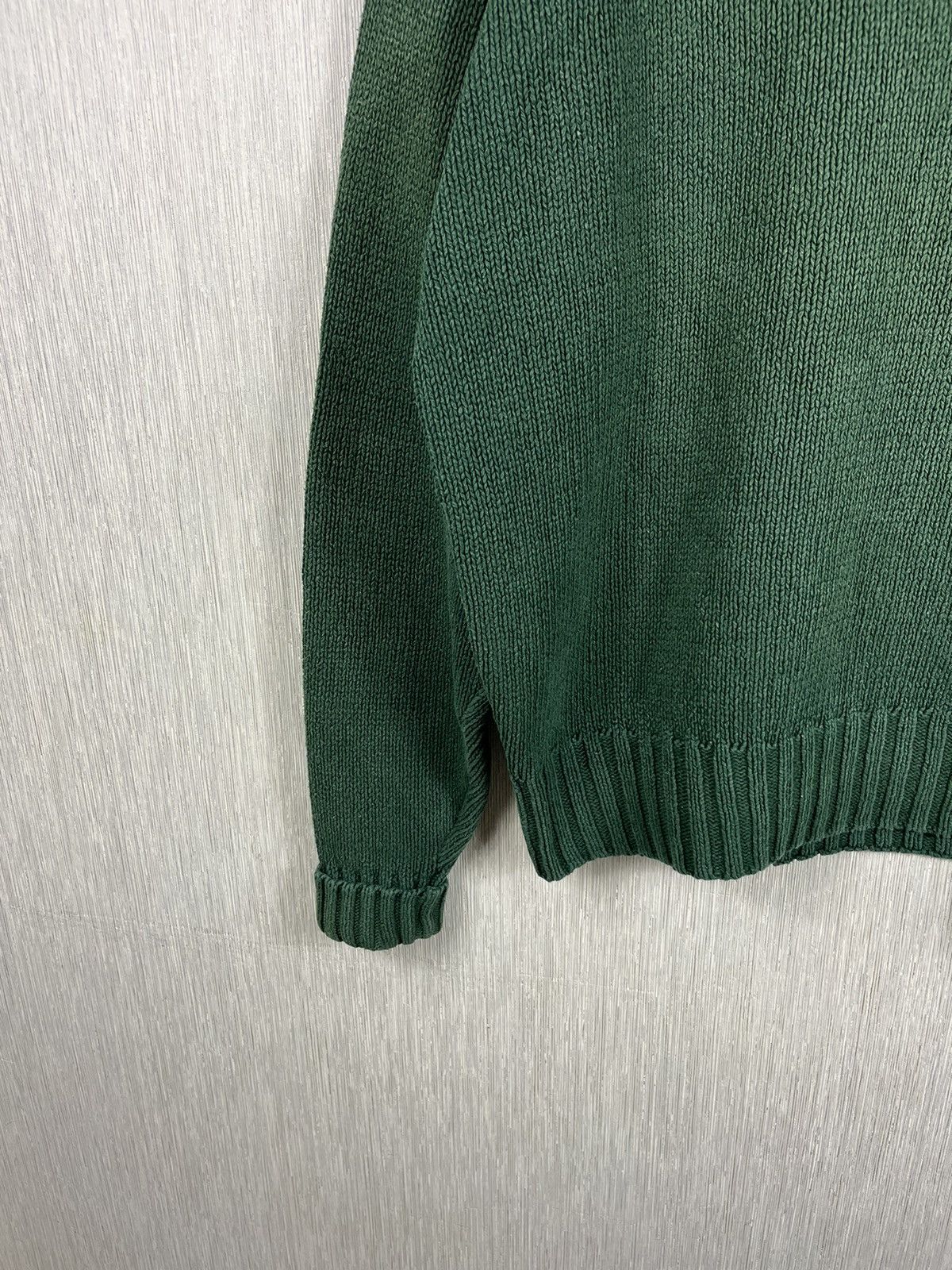 Polo Ralph Lauren × Vintage Vintage Polo by Ralph Lauren knit crewneck sweater forest Size US M / EU 48-50 / 2 - 8 Thumbnail