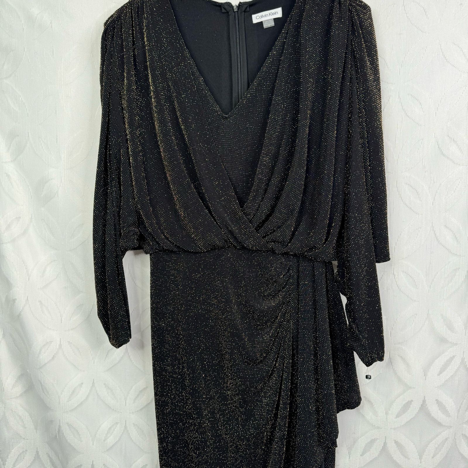 white long graduation dress Square Neck White Graduation Dress M / Black / 93% Polyester 7% Spandex