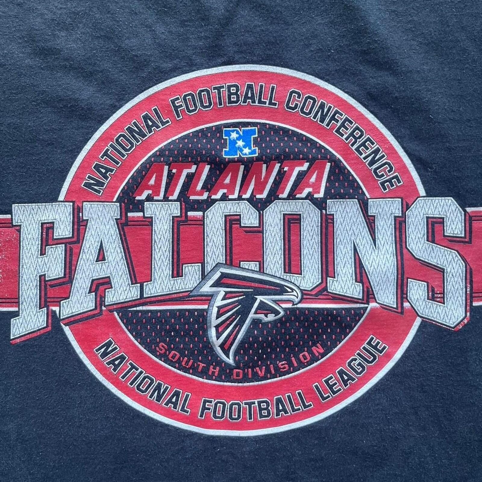 NFL Atlanta Falcons Vintage Graphic T-Shirt Size US L / EU 52-54 / 3 - 2 Thumbnail