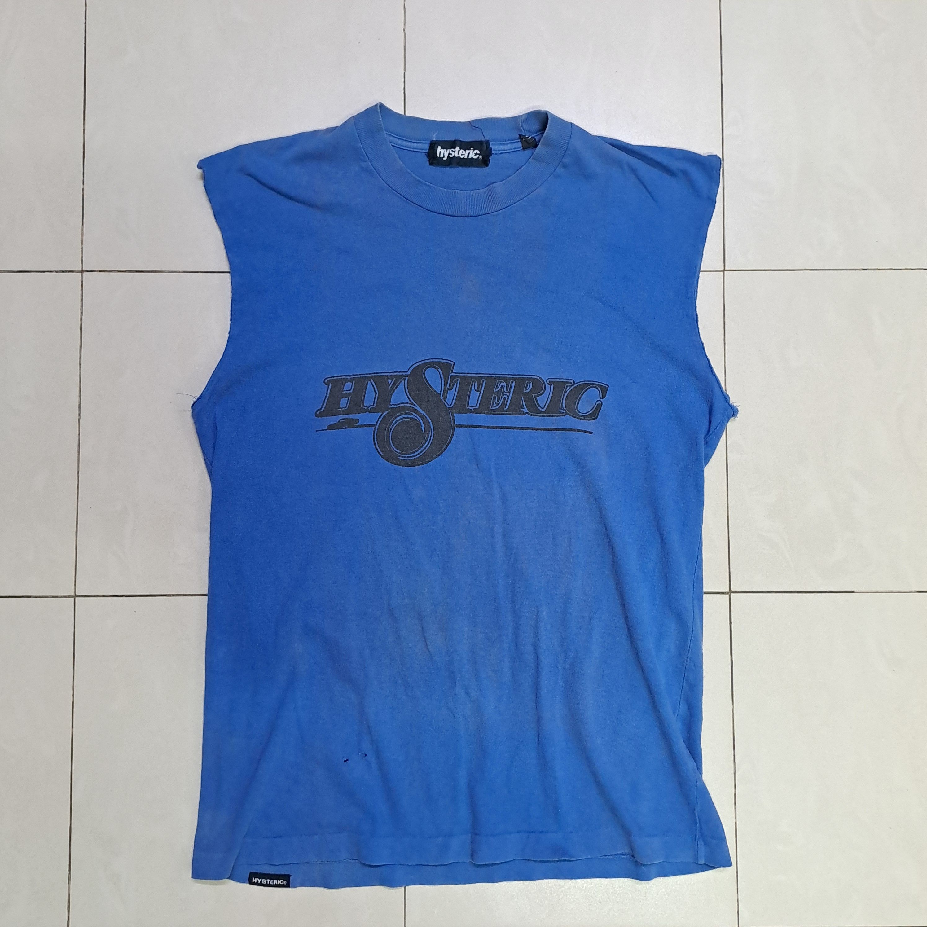 Hysteric Glamour Vintage Hysteric Glamour Black Magic Sleeveless T Shirt Size US S / EU 44-46 / 1 - 1 Thumbnail